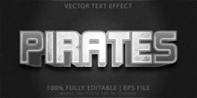 Pirate Metal Grunge Text Effect