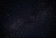 Night Sky. Stars And Galaxies In The Sky At Dusk.