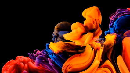 Wall Mural - Modern color design background, Gradient colorful abstract background