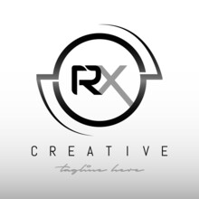 Initial RX Letter Logo With Creative Modern Business Typography Vector Template. Creative Letter RX Logo Design Vector.