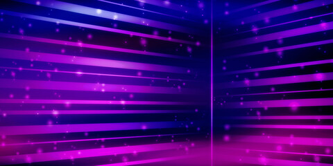 2d illustration Abstract futuristic electronic circuit technology background