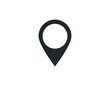 Vector location icon. Modern map pin place marker. Navigation map, gps, direction, place, compass, contact, search concept. Design for logo, Web, UI, mobile app