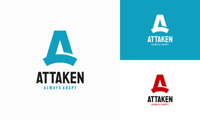Wall Mural - letter a initial logo designs concept, modern a initial logo designs template icon