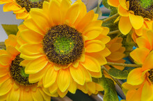 Sunflower Flower Artificial And Bright