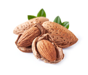 Wall Mural - Almonds and seed nuts