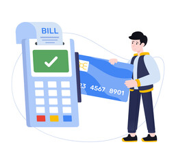 Wall Mural - Card Payment 