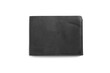 © alexburakov12 - Stylish classic black leather mens wallet isolated on white background. Mock up for branding.