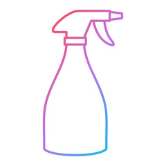 Wall Mural - Spray Bottle Icon Design