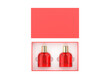 Blank perfume bottles in hard gift box for branding, 3d render illustration.