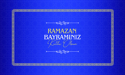 Wall Mural - Ramazan Bayramınız Kutlu Olsun 