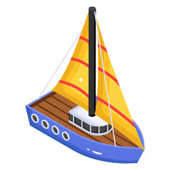 Poster - Sailboat 