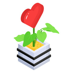 Sticker - Love Plant