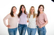 © Louis-Paul Photo - Portrait Of Four best friends Women In Studio Standing