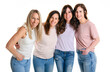 © Louis-Paul Photo - Portrait Of Four best friends Women In Studio Standing