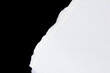 © Krzysztof Bubel - a white piece of paper on a black isolated background
