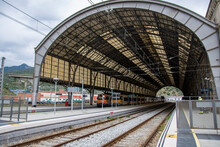 Estación De Ferrocarril, Renfe, Portbou, Costa Brava, Gerona, Cataluña