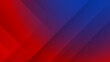 © richisnabati - Minimal blue red abstract modern background design. Design for poster, template on web, backdrop, banner, brochure, website, flyer, landing page, presentation, certificate, and webinar