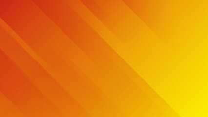 Wall Mural - Modern orange corporate abstract technology background. Vector abstract graphic design banner pattern presentation background web template.