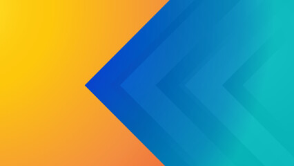 Vector orange blue abstract, science, futuristic, energy technology concept. Digital image of light rays, stripes lines with light, speed and motion blur over dark tech background