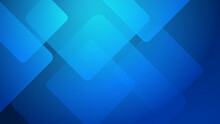Modern Blue Square Tech Corporate Abstract Technology Background. Vector Abstract Graphic Design Banner Pattern Presentation Background Web Template.