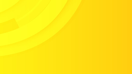 abstract 3D circles yellow mustard color beautiful background with halftone texture. vector illustration