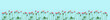 Leinwandbild Motiv Top view image of pink flowers composition over blue pastel background