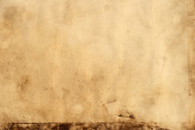 Old Brown Paper Grunge Background. Abstract Liquid Coffee Color Texture.