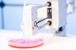 © luchschenF - 3D bioprinter ready to 3D print cells onto an electrode. Biomaterials, tissue engineering concepts.  3D  bioprinting  to make biomedical parts