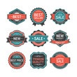 © 기원 이 - Set of premium quality labels. Modern vector illustration labels for shopping