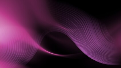 Sticker - abstract purple wavy background