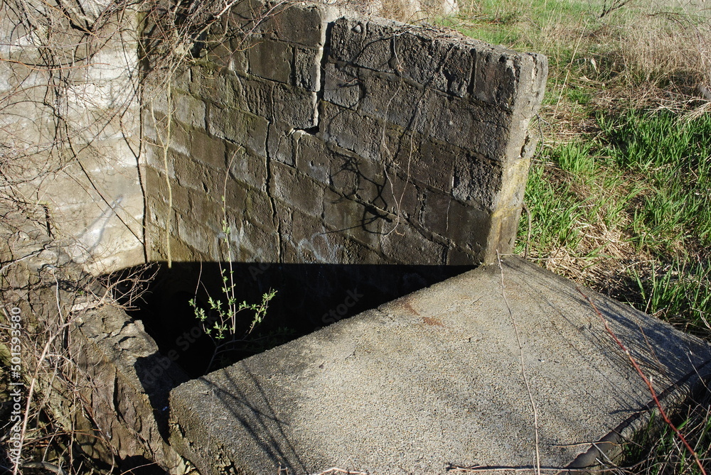 What the inside of a 100+ year old irrigation system on old farm land ...