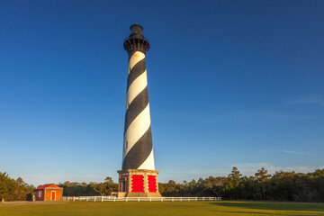 Wall Mural - Cape Hatteras Lighthouse at the Outer Banks of North Carolina