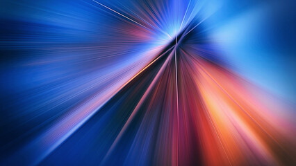 Aufkleber - Abstract colour background with lines . Mixed media