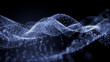 © RocknRoller Studios - Big Data Concept. Blue, Futuristic Digital Style. 3D Render.