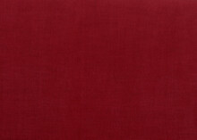 赤のビロード ベロアの布のテクスチャ 背景