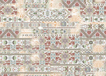 Traditional Asian Paisley Pattern Design