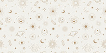Mystical Esoteric Background, Astrology Wallpaper.