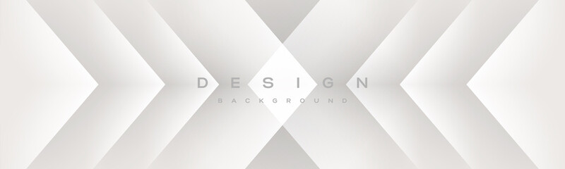 Poster - futuristic energy white technology concept on abstract modern background design use for poster web t