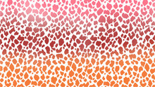 Orange Dots Pattern Background. Modern Dark Abstract Vector Texture