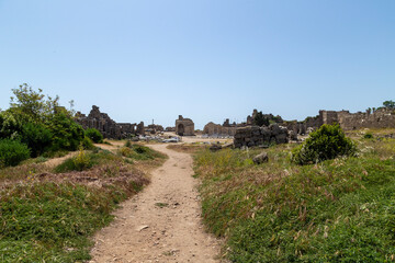 Wall Mural - ruins of the city