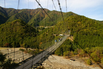 谷座の吊橋