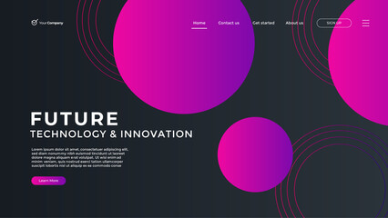 Creative design web page templates of graphic design, website design and development, social media, business service. Modern vector illustration concepts for website and mobile website development