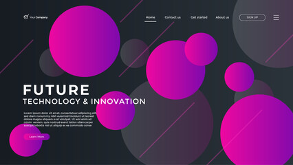 Creative design web page templates of graphic design, website design and development, social media, business service. Modern vector illustration concepts for website and mobile website development