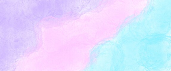 Abstract modern pink purple blue texture. Watercolor background in bright colors.