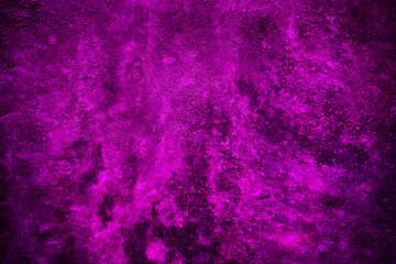 Wall Mural - Black magenta purple abstract background. Toned rough concrete wall surface. Background with space for design.