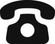 illustration of a telephone receiver icon vector