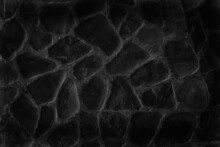 Old Stone Pavement Background / Abstract Pavement, Large Cobblestones, Old Road Texture