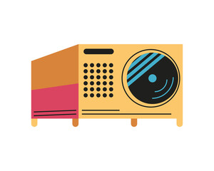 Sticker - movie projector icon