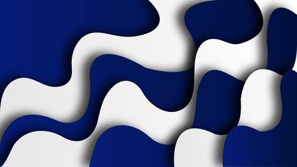 Modern blue white abstract background