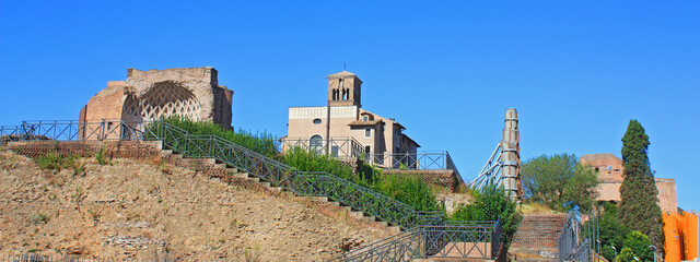 Roman Forum in Rome, Italy	
